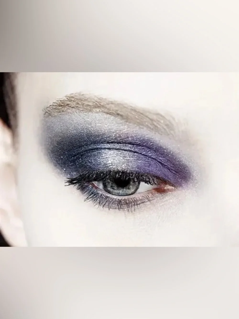 Givenchy luxury quad eyeshadow palette prism quatuor Ecume blue purple glam NIB